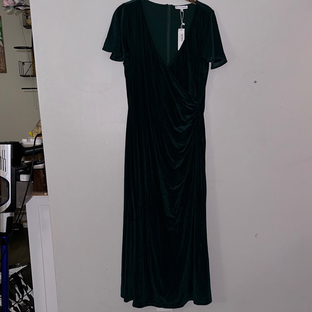 Baltic Born Deep Green Midi Dress